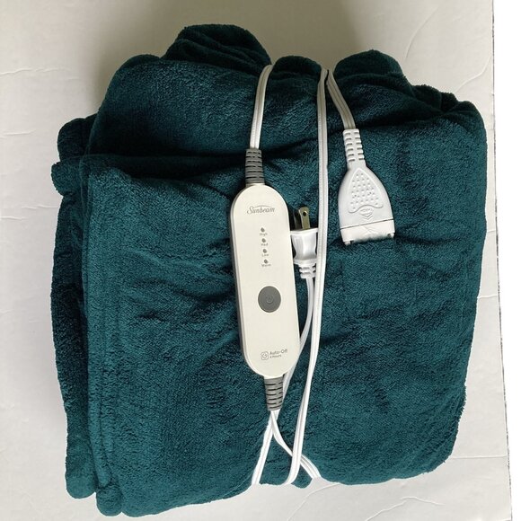 Electric Throw Blanket - Sunbeam 50"x60" - Picture 7 of 8